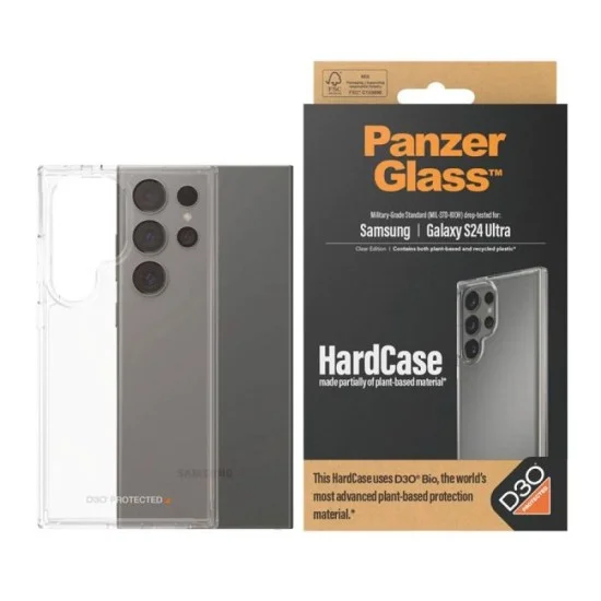 Cover Samsung S24 Ultra Hard Case Panzerglass - Clear